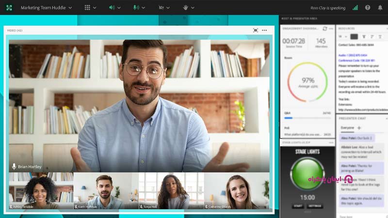 نرم افزار برگزاری جلسات آنلاین Adobe Connect