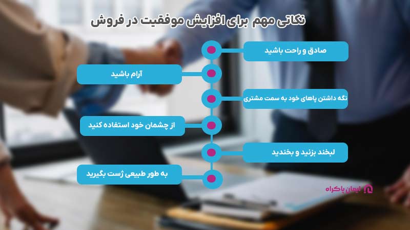 نحوه استفاده از زبان بدن برای افزایش موفقیت در فروش