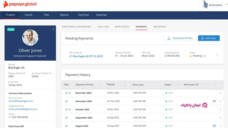 13. نرم افزار Papaya Global