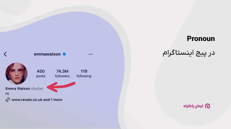 ضمیر اشاره یا Pronoun در پیج اینستاگرام