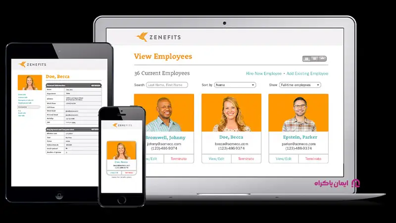 نرم افزار Zenefits
