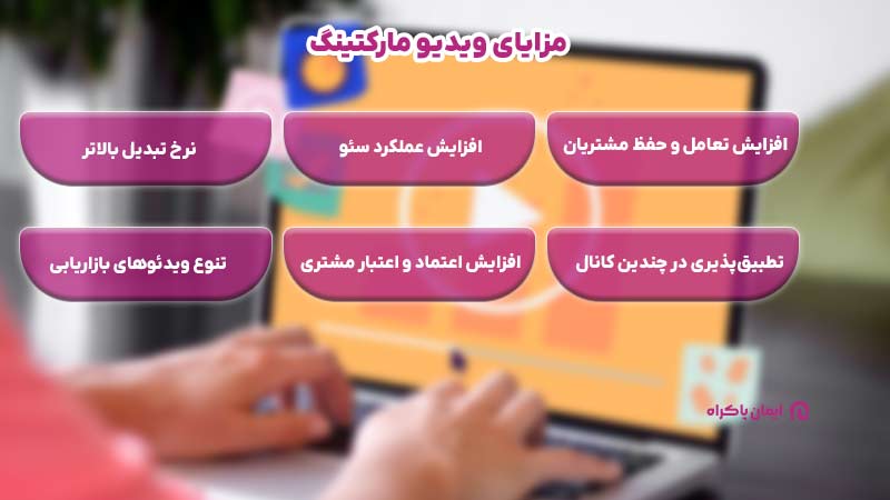 مزایای بازاریابی ویدئویی