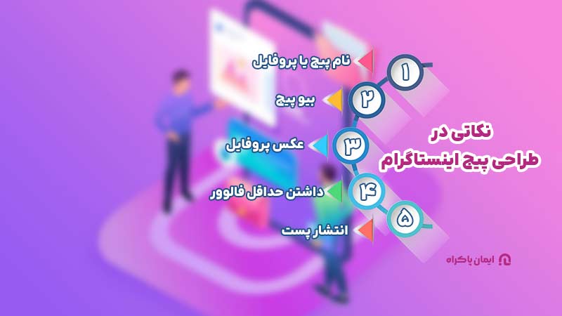 نکات مهم در طراحی پیج اینستاگرام