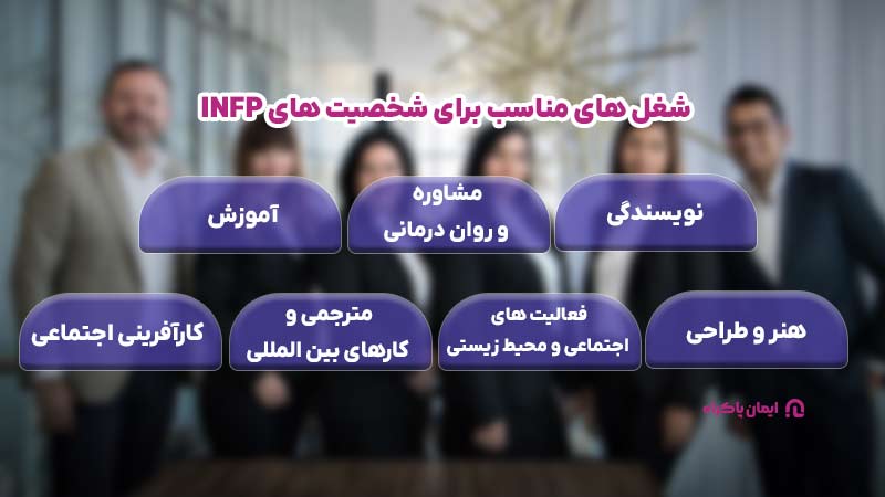 شغل های مناسب برای شخصیت های INFP