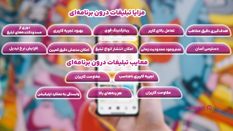 آیا تبلیغات درون برنامه‌ای معایبی هم دارد؟