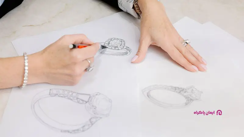 طراحی طلا و جواهر