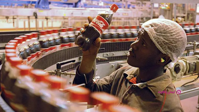 صنعت غذایی (مثال: کارخانه تولید نوشابه)