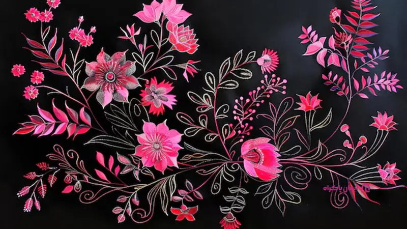 طراحی روی پارچه