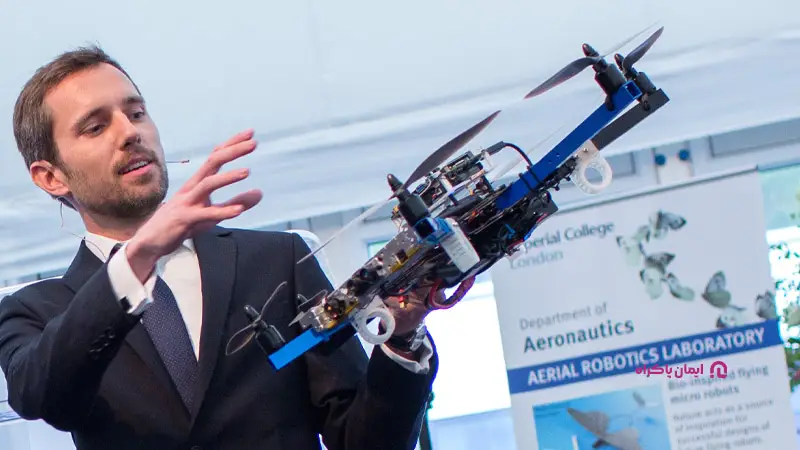 طراح ربات‌های پرنده و پهباد