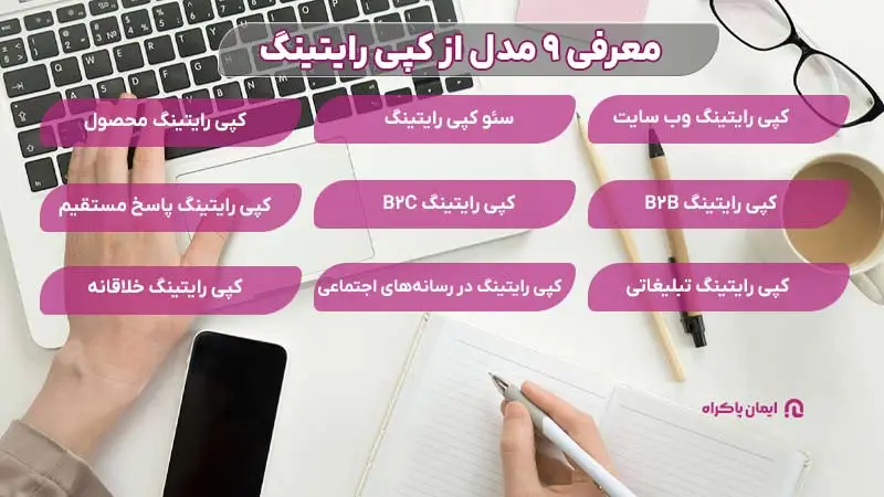 مدل های از کپی رایتینگ