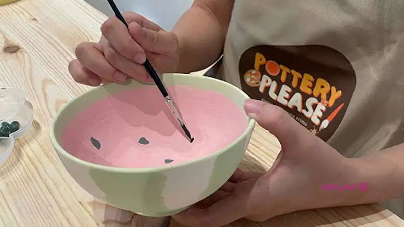 نقاشی روی سفال و ظروف سرامیکی