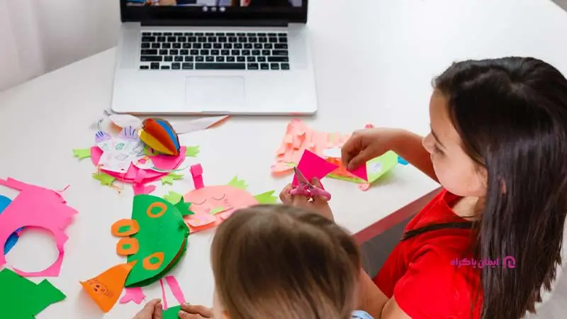 آموزش هنر به کودکان به‌صورت آنلاین
