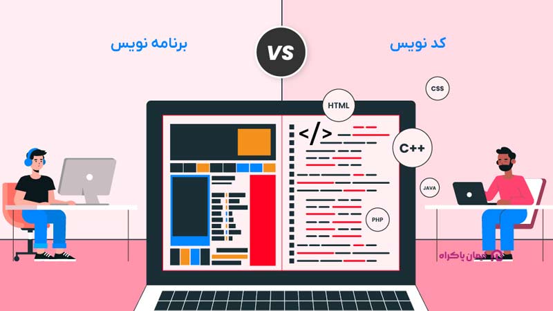 تفاوت کد نویس و برنامه نویس در یک نگاه