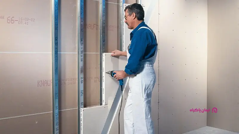 اجراکننده کناف در پروژههای ساختمانی