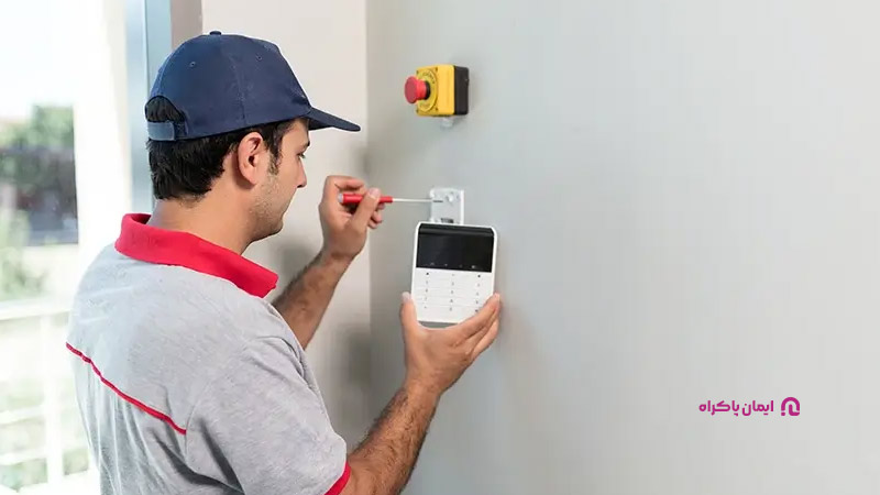نصاب دزدگیر اماکن، از مشاغل برق ساختمان