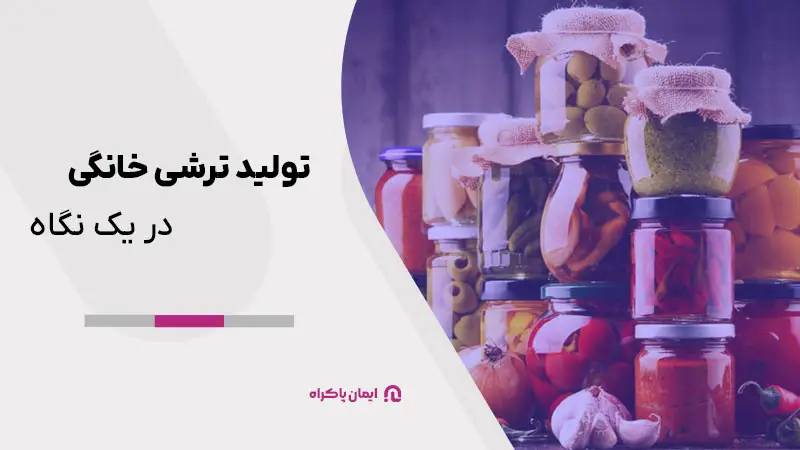 معرفی کسب و کار تولید ترشی خانگی 