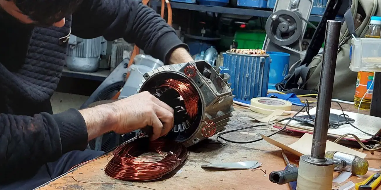 بررسی شغل سیم پیچی