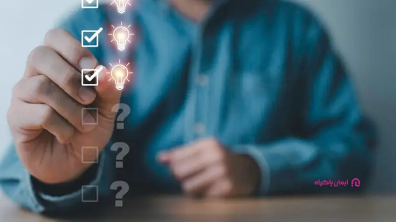 حل کردن سوالات تیک زدنی در تست هالند