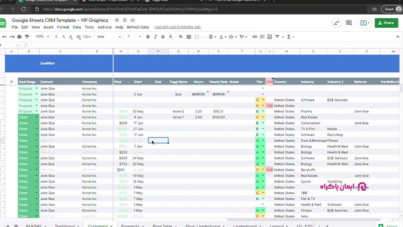 5. بازاریابی و مدیریت ارتباط با مشتری (CRM)
