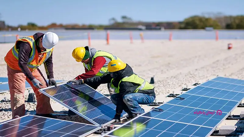 نصب پنل خورشیدی