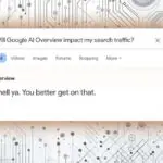 تأثیر واقعی AI Overview بر ترافیک SEO