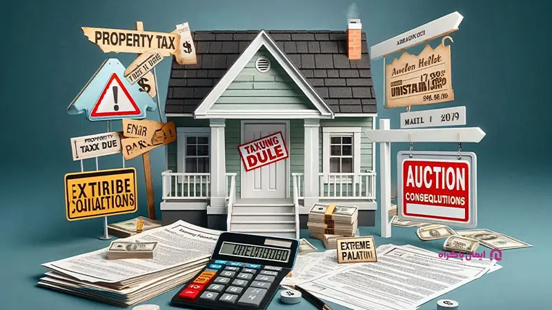 عواقب پرداخت نشدن مالیات نقل و انتقال ملک