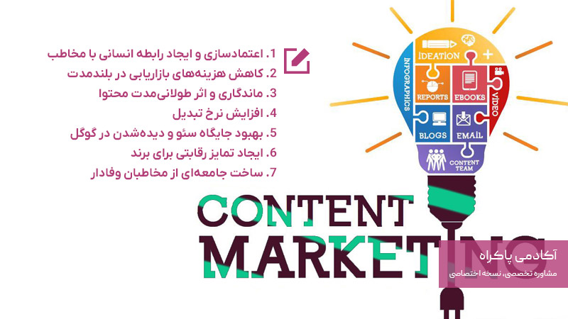 اهمیت بازاریابی محتوا