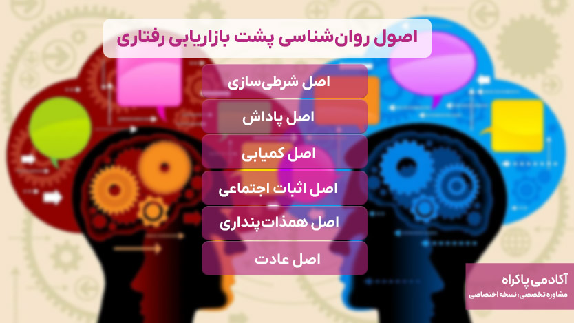 اصول روان‌شناسی پشت بازاریابی رفتاری