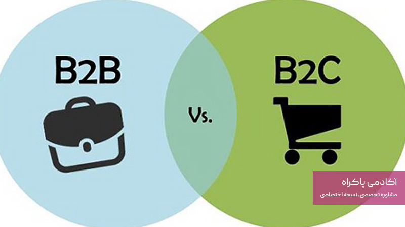 نوع کسب‌وکار (B2C در مقایسه با B2B)
