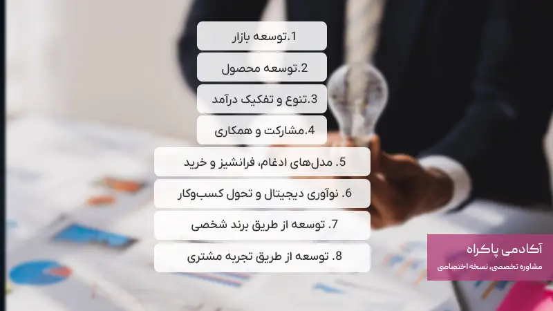 بهترین استراتژی‌های توسعه کسب‌وکار