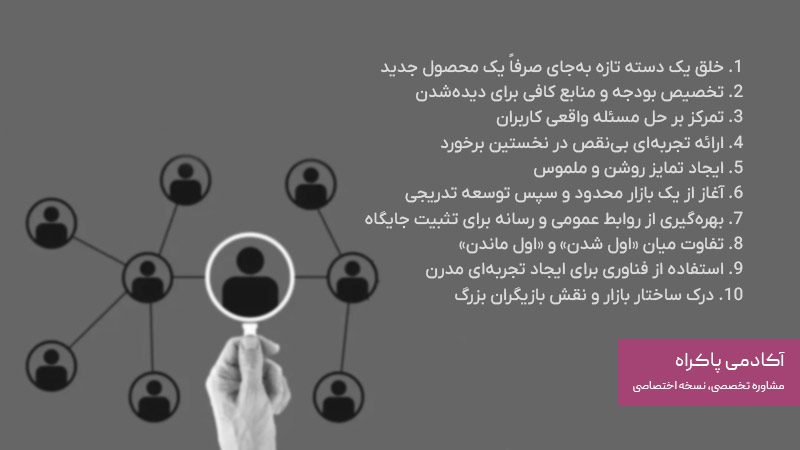 روش هایی برای اولین برند بودن کسب‌وکار در بازار