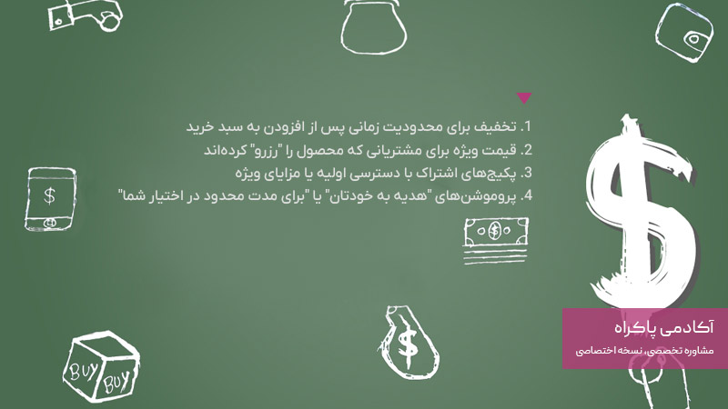 تاکتیک‌های قیمت‌گذاری و پروموشن مبتنی بر مالکیت