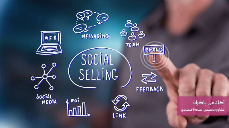  استفاده از شبکه‌های اجتماعی برای حمایت از فروش حضوری