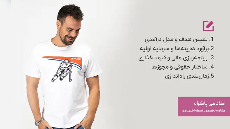 مراحل راه اندازی کسب و کار چاپ تیشرت