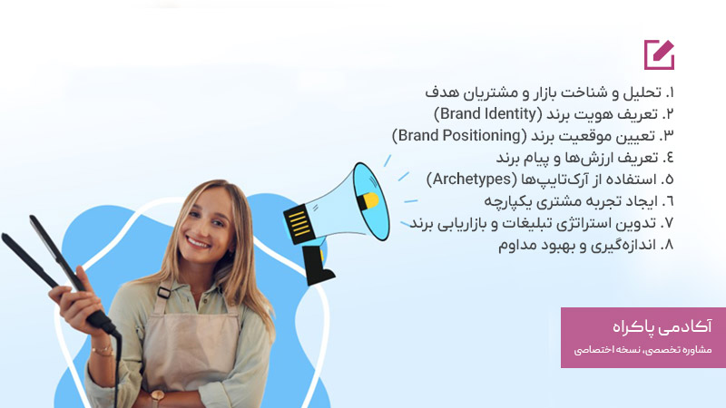 مراحل استراتژی برندینگ برای سالن زیبایی و آرایشگاه های زنانه