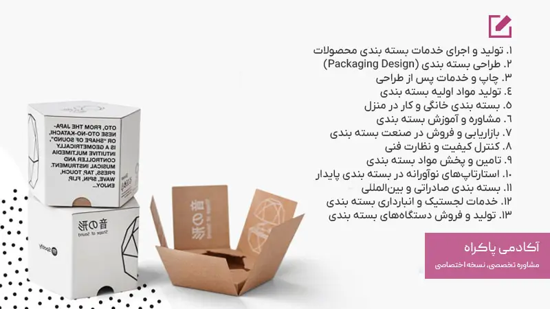 فرصت‌ شغلی مربوط به شغل بسته ‌بندی