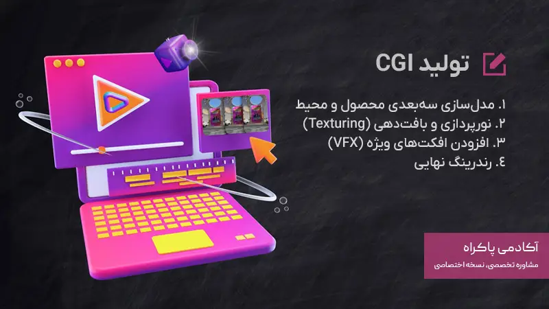 تولید تصاویر CGI 