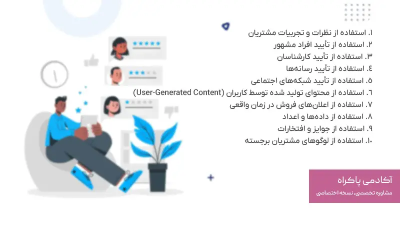 استراتژیهای مؤثر برای استفاده از تایید اجتماعی در بازاریابی