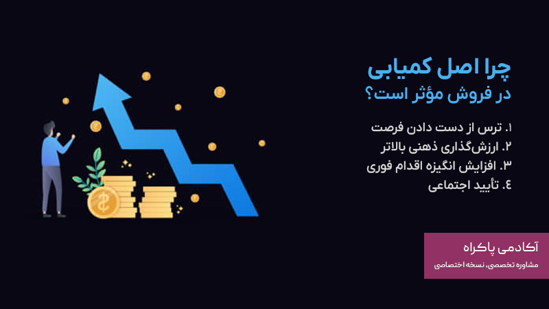 چرا اصل کمیابی در فروش مؤثر است؟