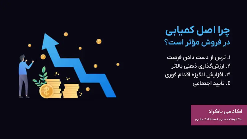 چرا اصل کمیابی در فروش مؤثر است؟