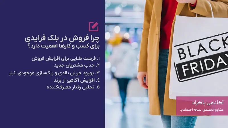 چرا فروش در بلک فرایدی برای کسب‌ و کارها اهمیت دارد؟