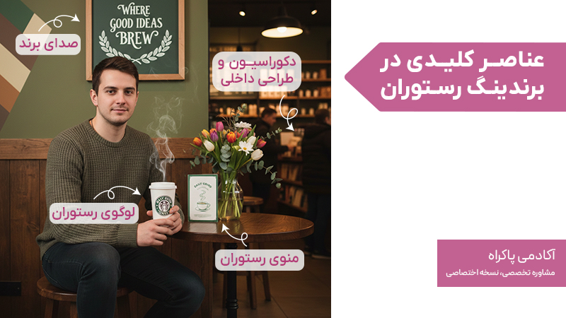عناصر کلیدی در برندینگ رستوران