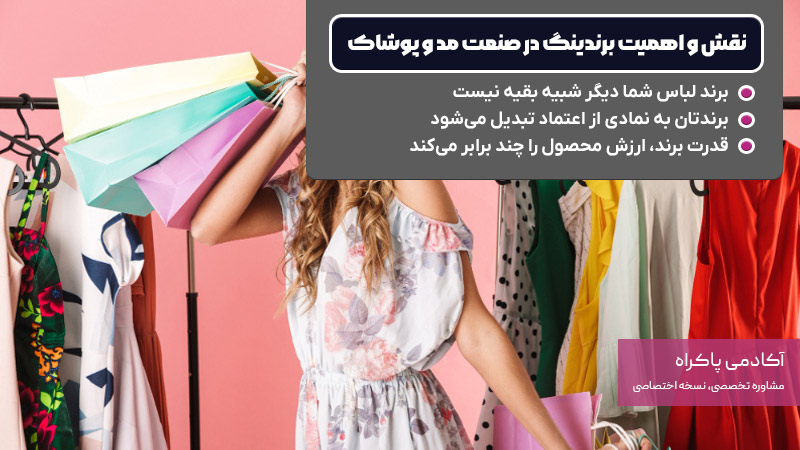 نقش و اهمیت برندینگ در صنعت مد و پوشاک