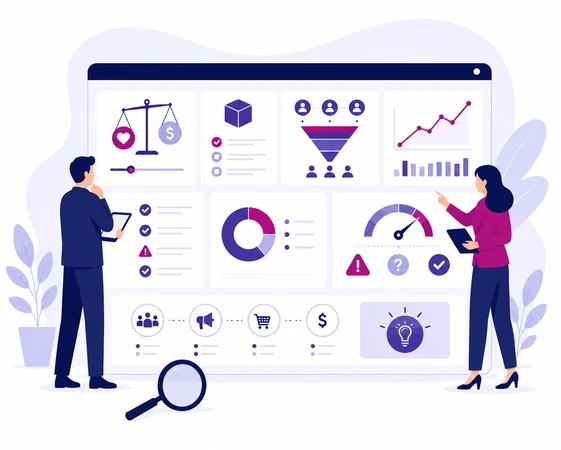 بررسی وضعیت کسب‌وکار و تصمیم برای تبلیغ