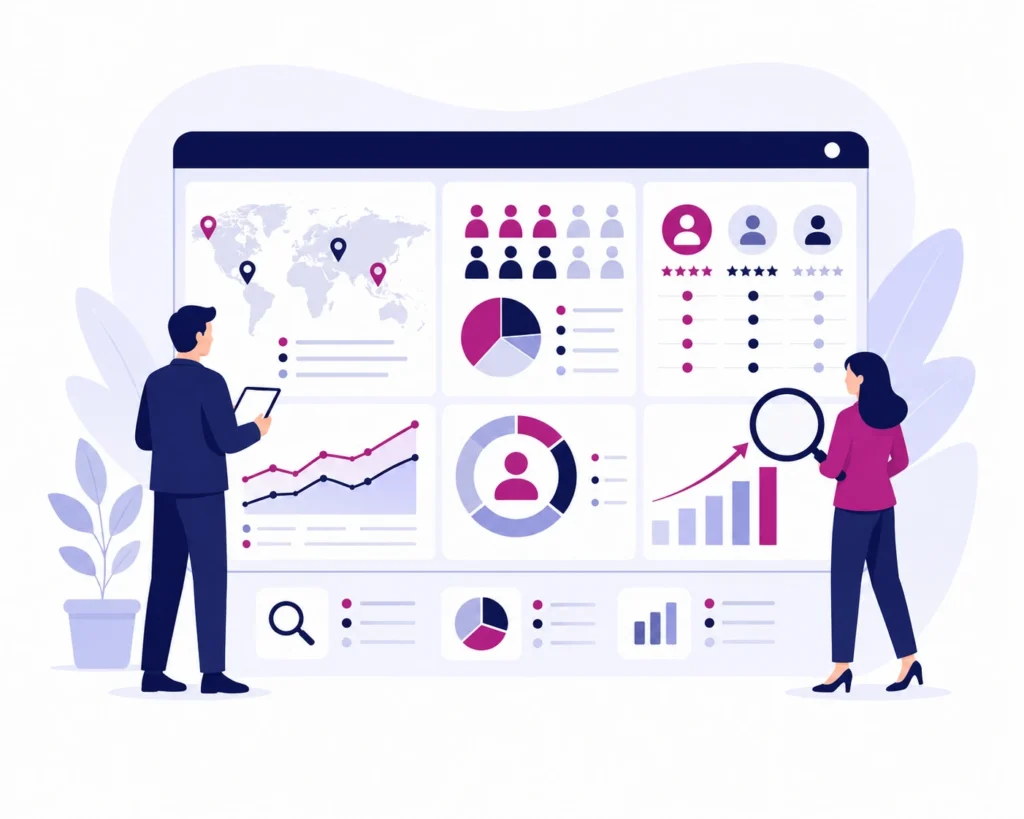 بررسی بازار، مشتری و رقبا در مشاوره فروش