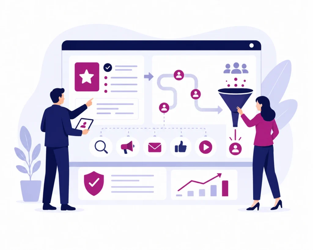 بررسی پیشنهاد و مسیر جذب مشتری