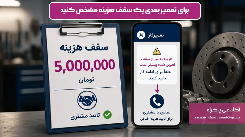 برای تعمیر بعدی یک سقف هزینه مشخص کنید