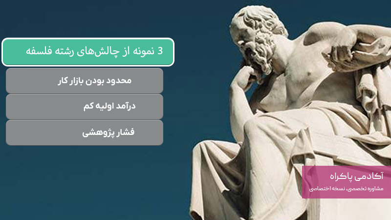 3 نمونه از چالشهای رشته فلسفه