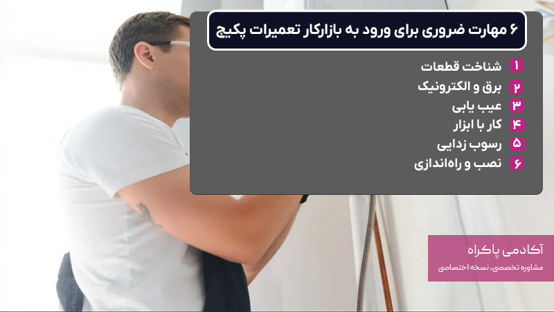 6 مهارت ضروری برای ورود به بازارکار تعمیرات پکیج