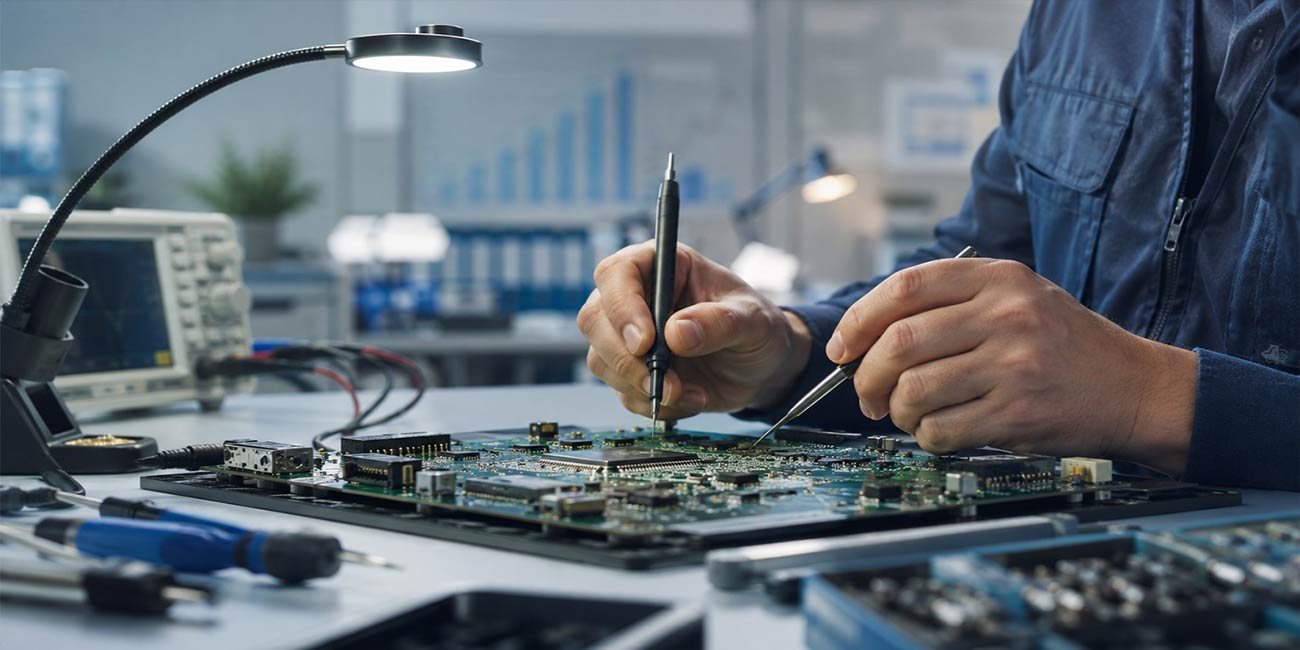 بازار کار تعمیرات برد الکترونیکی